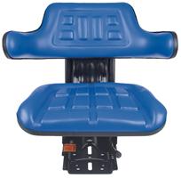 black-universal-tractor-seat-with-suspension - 0