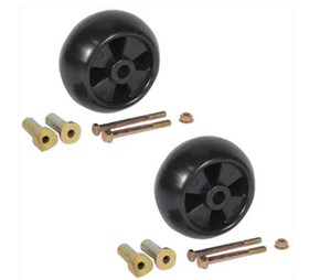 2new-deck-wheel-roller-kit-fits-john-deere-am116299-am133602-anti-scalp-mower