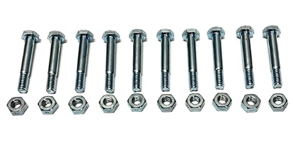 10) SHEAR PINS FOR TRACTOR PTO SHAFTS- FITS ALL CUTTER THAT TAKE A SHEARBOLT