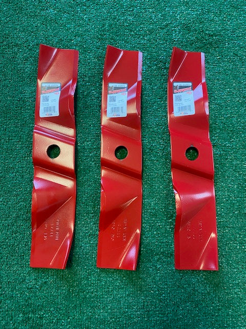 3 USA MADE 46" EXMARK copperhead mulching blades 103-8288 103-8288-S free shipping