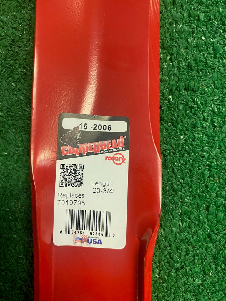 2 USA MADE BLADES SNAPPER 1-9645 1-9795 7017002 7019645 7019702 7019795 7019795BZYP - 0