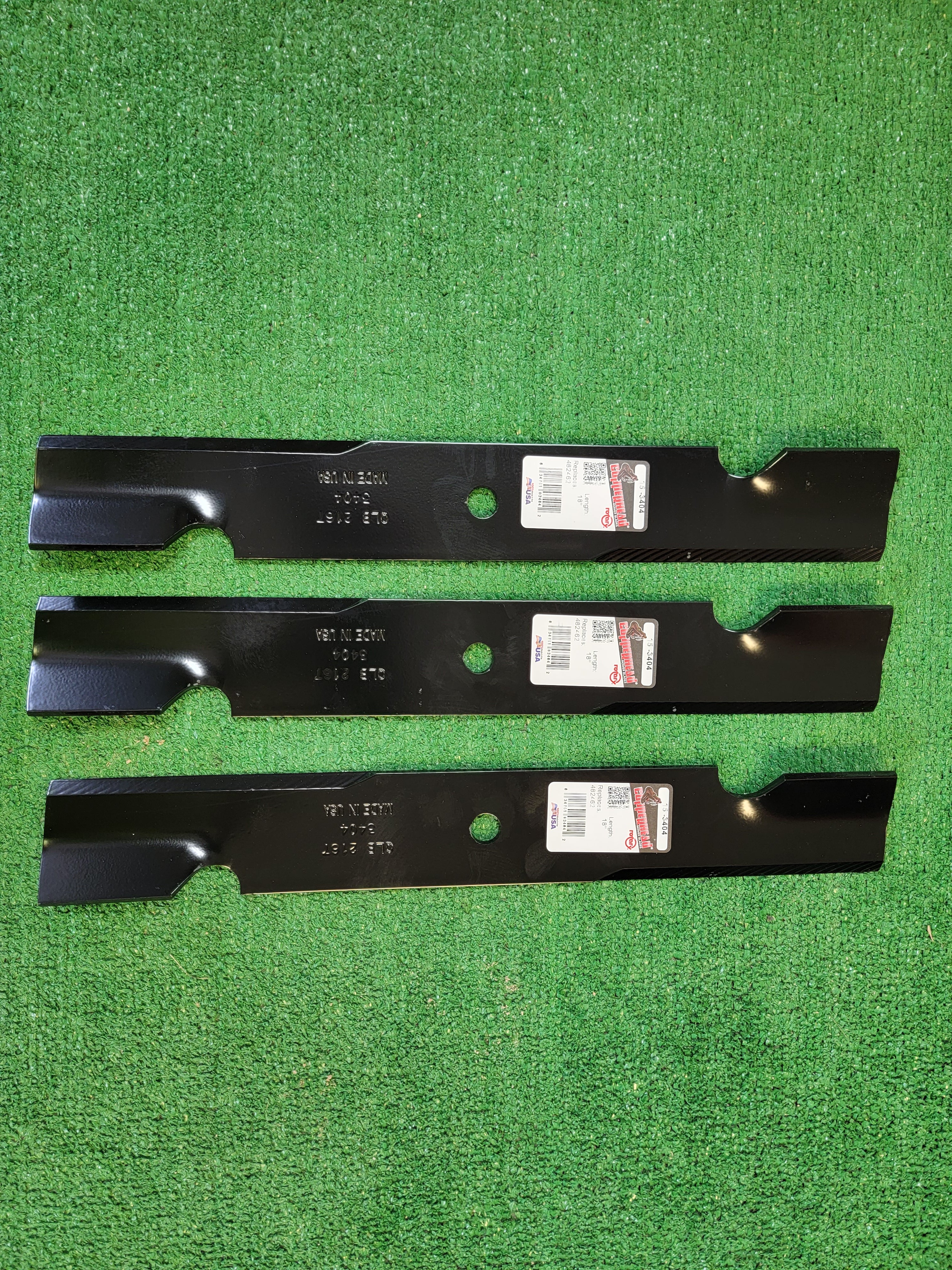 52" USA MADE SCAG MOWER BLADES SET OF 3