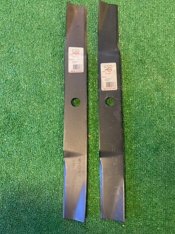 2 USA MADE heavy duty Blades 92419E701 95101E701 for 42" cut Murray