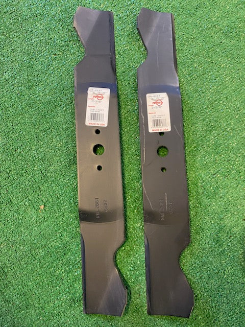 2 USA MADE CUB CADET BLADES 742-3018 759-04081 759-3824  WINDSOR 50-4180 42" CUT