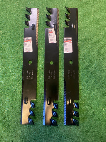 3-usa-made-60-hustler-794230-copperhead-mulching-blades-free-shipping