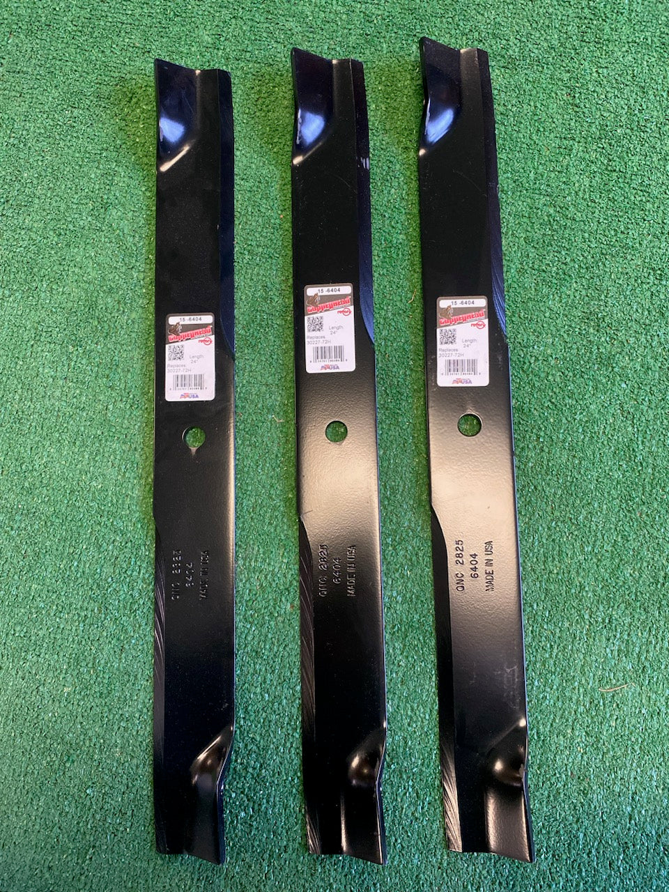 3 USA MADE 72" BAD BOY 038-7202-00 038-7230-00 038720200 copperhead blades FREE SHIP