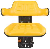 Buy yellow UNIVERSAL TRACTOR SEAT WITH SUSPENSION PICK YOUR COLOR